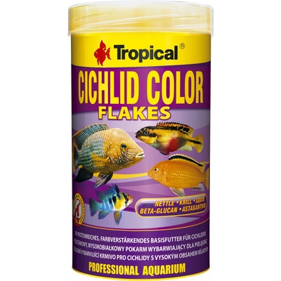 Tropical Cichlid Colour flake 100 ml, 20 g