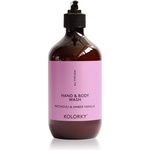 Kolorky Hand & Body Wash почистващ гел за ръце и тяло Patchouli &Amber Vanilla 490ml