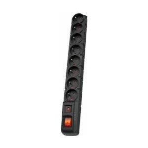 HSK Data Surge protection strip Acar S8 5m black automatic