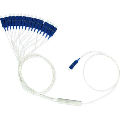 Conneu Оптичен PLC сплитер 1x16 с SC-UPC конектори, Conneu (CNPLC-116-SC1-SC1-BL)