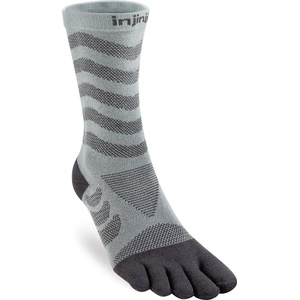 Injinji Дамски чорапи за бягане Injinji Women's Run Technical Crew Running socks - Slate - размер 40, 5-44, 5 (EU) (201-4710-0312)