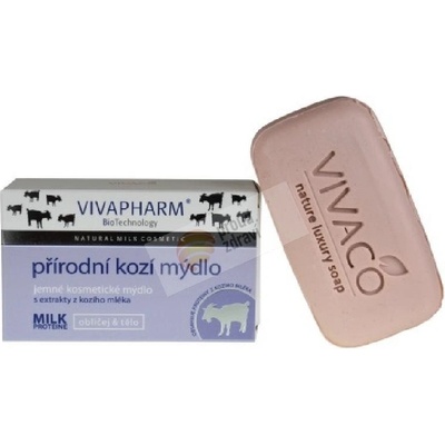 Vivapharm přírodní kozí mýdlo 100 g