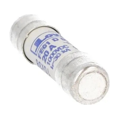 pojistka válcová FE01D02000 Lovato 10x38 GPV 20A, 1000V DC pro FVE