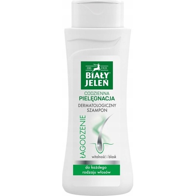 Biely jeleň Dermatologický šampón na vlasy Upokojujúci 300 ml