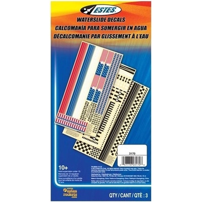 Estes Samolepky vodné