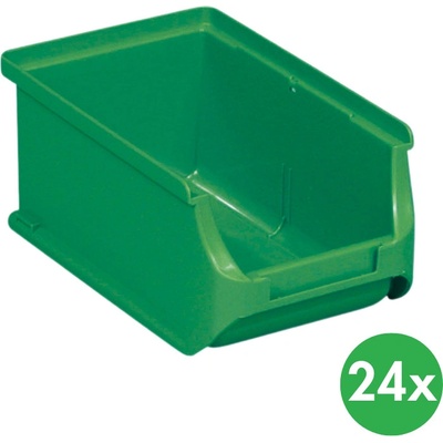 Allit Plastové boxy na drobný materiál 102 x 160 x 75 cm zelené