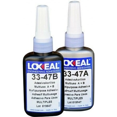 Loxeal 33-47 250 ml (A+B), transparentní flexibilní akrylové lepidlo