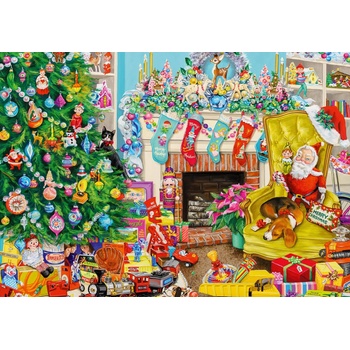 Image 1 of Bluebird Puzzle - Puzzle Mid Century Merriment - 1 000 piese