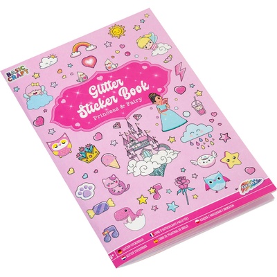 Grafix Книжка със стикери Grafix - А5, розова (6606210001)