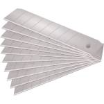 Extol Резервно острие за нож за тапети, 10 броя, 25x126x0, 7 mm, чупливо, стомана SK4, HRC 64, троен режещ ръб