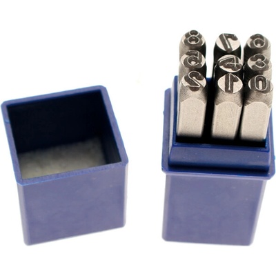 razící matrice - čísla, velikost 2 mm