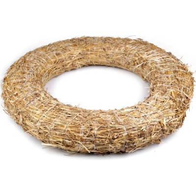 Slaměný věnec Ø70 cm přírodní 1 ks