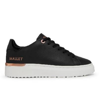 Маратонки MALLET Women's GRFTR Lite Low-Top Trainers - Black Rose Gold