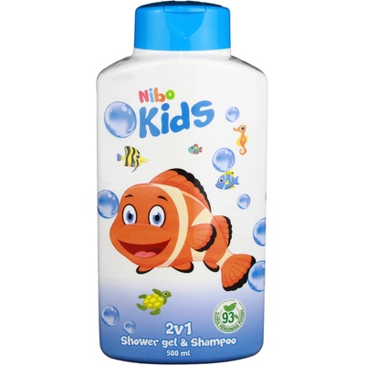 NIBO 2v1 s.g. a šampon Happy Fish 500 ml
