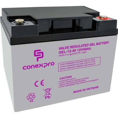 Conexpro 12V 40Ah GEL-12-40