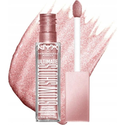 NYX Professional Makeup Ultimate Glow Shots Tekuté oční stíny Grapefruit Glow 7,5 ml