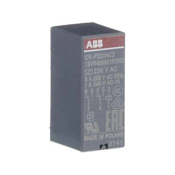 ABB Щепселно реле abb cr-p230ac2, 16a/230vac, 2nco (m518412)