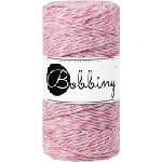 Bobbiny Macrame Cord 3 mm 100 m Raspberry Shake юта (MS-E104)