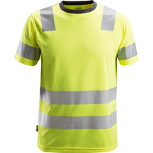 Snickers Workwear reflexné tričko AllroundWork tr. 2 žltá XXXL