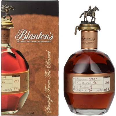 Blanton's Straight From The Barrel 63,3% 0,7 l (kartón)