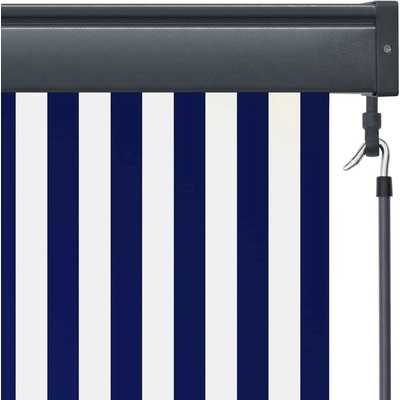 Nabytek XL Venkovní roleta 80 x 250 cm modrobílá