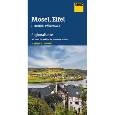 ADAC Regionalkarte 11 Mosel, Eifel, Hunsrück, Pfälzerwald 1:150.000