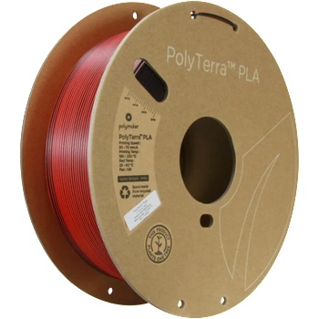 Polymaker PolyTerra PLA Dual Shadow Red Black-Red - 1, 75 mm / 1000 g (PA04022)