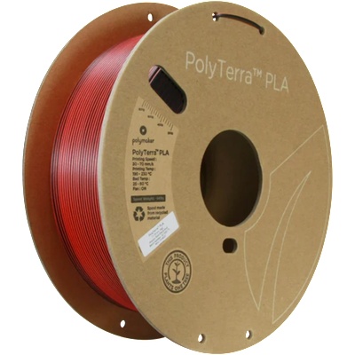 Polymaker PolyTerra PLA Dual Shadow Red Black-Red - 1, 75 mm / 1000 g (PA04022)