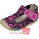 Fare Bare 5062251 sandály textilní růžové tmavé