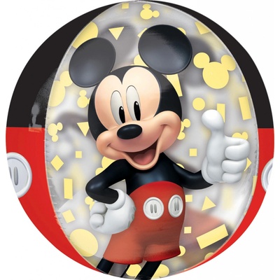 Amscan Kulatý fóliový balónekMickey Mouse Forever 40 cm