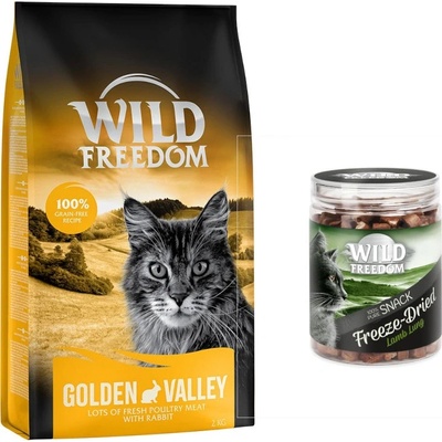Wild Freedom Adult Golden Valley Sterilised králičí bez obilovin 2 kg