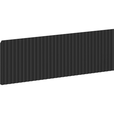 Rivel предна част с релеф за корпус на шкаф за баня 70 x 20 cm, черен мат - 91A20-0700-235-1-71 (91A20-0700-235-1-71)