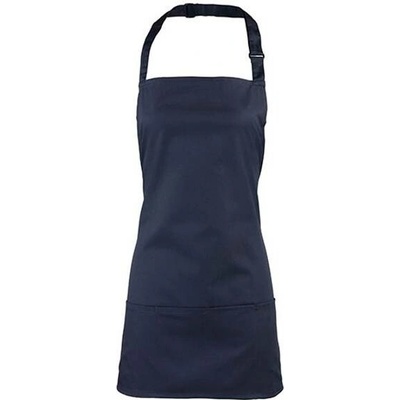 Premier Workwear Colours Gastro zástěra 2v1 PR159 Navy Pantone 533C 60x62cm