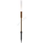Viokef Lighting Led външно осветително тяло stick led/1, 5w/24v ip65 кафяво (vi0241)