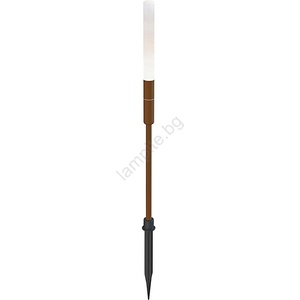 Viokef Lighting Led външно осветително тяло stick led/1, 5w/24v ip65 кафяво (vi0241)