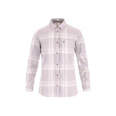 Fjällräven ÖVIK LITE FLANNEL SHIRT WOMEN FIalová