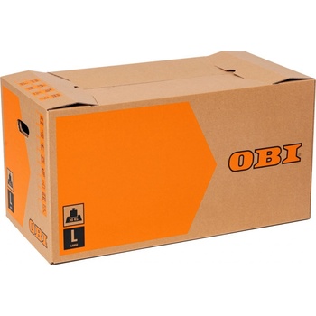 OBI Kartónová krabica na sťahovanie L 80 l, 67 x 35 x 35 cm
