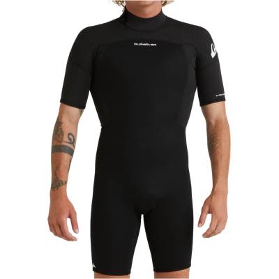 Quiksilver Мъжки неопренов костюм Quiksilver Prologue 2/2 S/S Springsuit Back Zip Wet suit - Black (050-1999-0112)