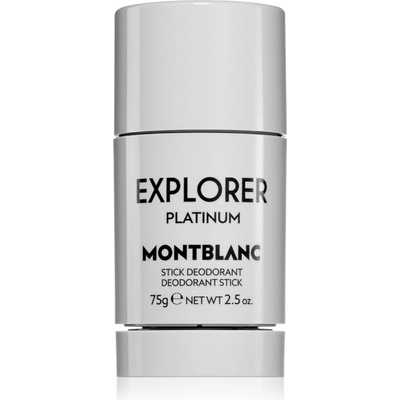 Mont Blanc Explorer Platinum дезодорант в стик за мъже 75 гр