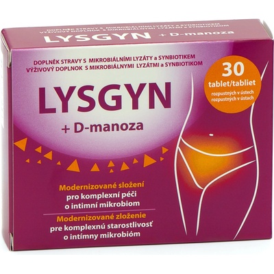 BCom Consulting Lysgyn + D-manoza 30 tablet