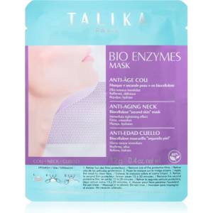 Talika Bio Enzymes Anti-Aging Neck Mask платнена маска със стягащ ефект 12 гр