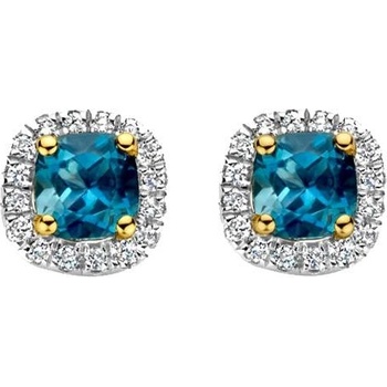 Blush Дамски обеци с диаманти от злато Blush 7629YDL (7629YDL)