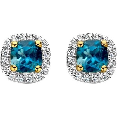 Blush Дамски обеци с диаманти от злато Blush 7629YDL (7629YDL)