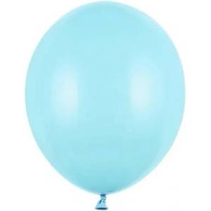 Party Deco Пастелен латексов балон - светлосин - 12 см (sb5p-001j)