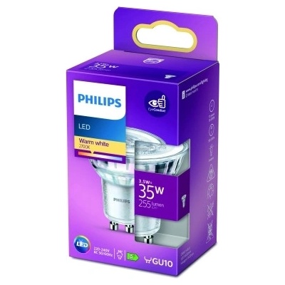 Philips LED classic 3,5W/ 35W GU10 WW 36D RF ND SRT4