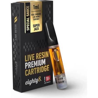 Eighty8 Live Resin cartridge Super Jack 1 ml