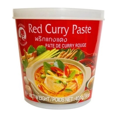 Cock brand thajská červená kari pasta 400 g