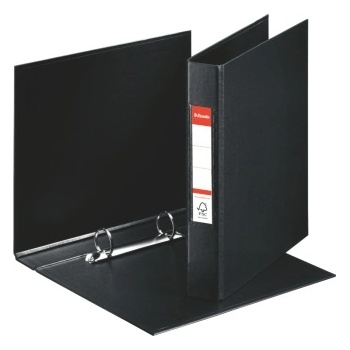 Esselte Папка, 2 пръстена, 42 мм, A5, PP, ESSELTE "Standard", Vivida black 47687 (47687)