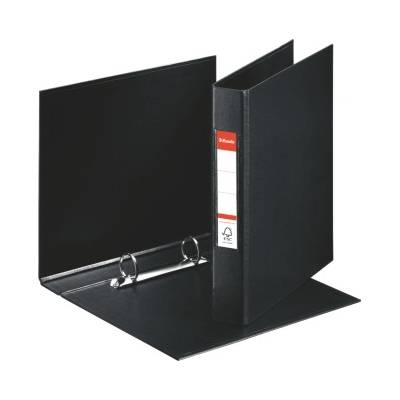 ESSELTE Папка, 2 пръстена, 42 мм, A5, PP, ESSELTE "Standard", Vivida black 47687 (47687)