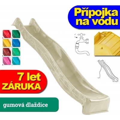 Monkey´s Home Skluzavka s přípojkou na vodu caffee latte 2,90 m